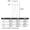 Athletic sports compression tights for youth and adult football, basketball, running, track, etc printed with predator gray and white