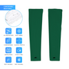 Athletic sports compression arm sleeve for youth and adult football, basketball, baseball, and softball printed with dark green color