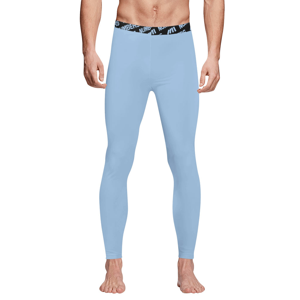 ADULT TIGHTS FULL LENGTH | PLAIN COLORS BABY BLUE