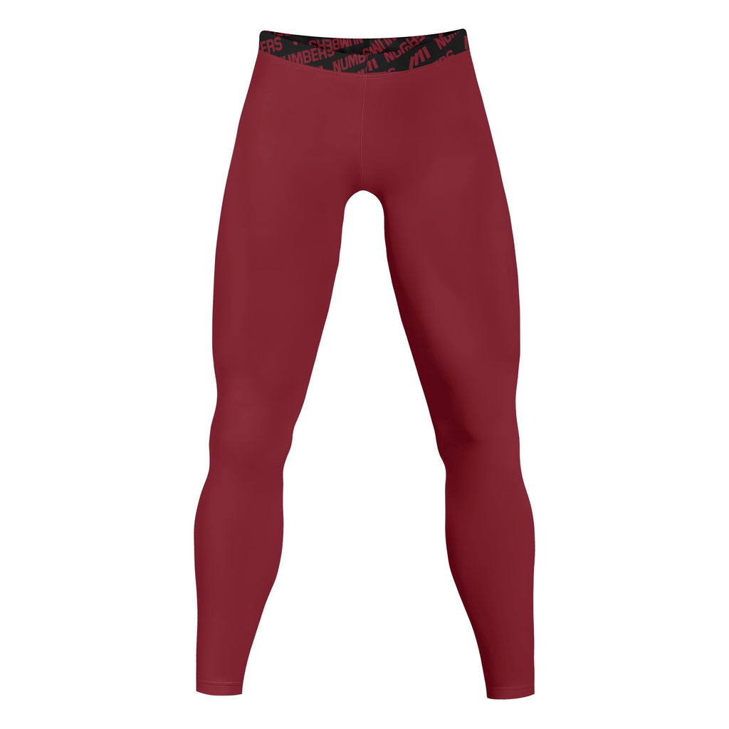 Athletic sports compression tights for youth and adult football, basketball, running, track, etc printed with digicamo