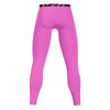 Athletic sports compression tights for youth and adult football, basketball, running, track, etc printed in the color pink