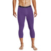 Athletic sports compression tights for youth and adult football, basketball, running, etc printed with the color purple