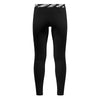 Athletic sports unisex compression tights for girls and boys flag football, tackle football, basketball, track, running, training, gym workout etc printed in black color