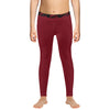 Athletic sports unisex compression tights for girls and boys flag football, tackle football, basketball, track, running, training, gym workout etc printed in maroon