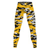 Athletic sports compression tights for youth and adult football, basketball, running, track, etc printed with predator black yellow and white Pittsburgh Steelers Pittsburgh Pirates Missouri Tigers