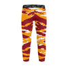 Athletic sports unisex kids youth compression tights for girls and  boys flag football, tackle football, basketball, track, running, training,  gym workout etc printed with predator  maroon, yellow, and white Arizona State Sun Devils USC Trojans Washington Commanders