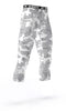 CROSSFIT ATHLETIC SPORTS TEAM COMPRESSION TIGHTS COLORS GRAY, WHITE