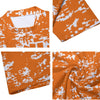 Athletic sports compression arm sleeve for youth and adult football, basketball, baseball, and softball printed with orange, and white colors Tennessee Volunteers. 