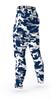 DALLAS COWBOYS CROSSFIT GYM ATHLETIC SPORTS TEAM COMPRESSION TIGHTS COLORS BLUE SILVER WHITE