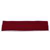 Athletic sports sweatband headband for youth and adult football, basketball, baseball, and softball printed in maroon